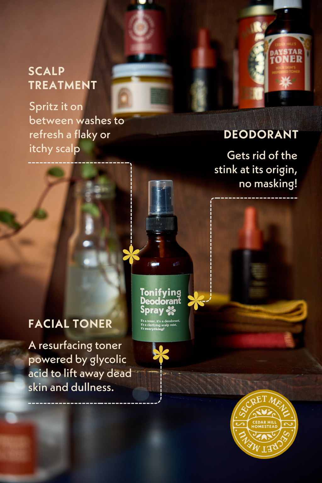 Tonifying Deodorant Spray