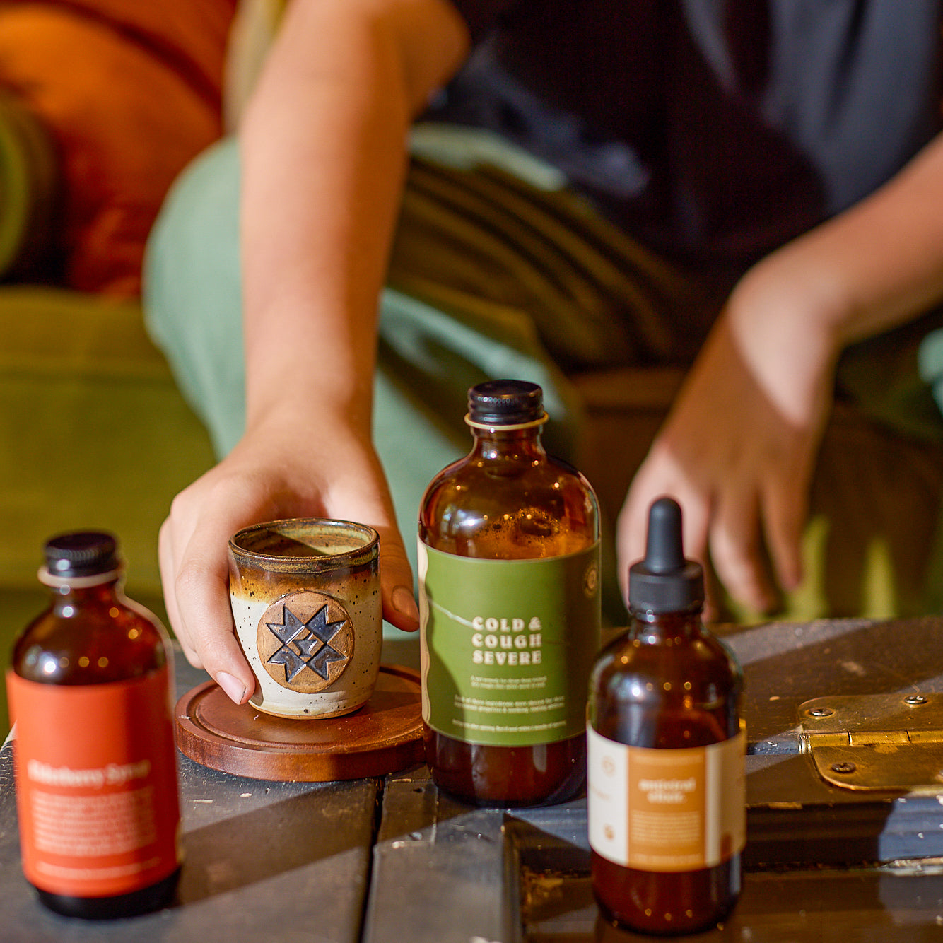 Ceramic Medicine Shot Glass