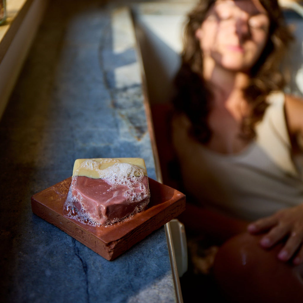 Rose Amber Tallow Soap