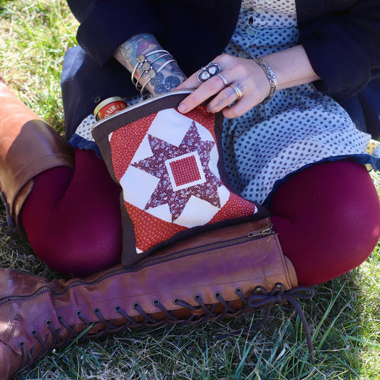 Mock Quilt Pouch