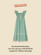 The Margo Nightgown in Seafoam