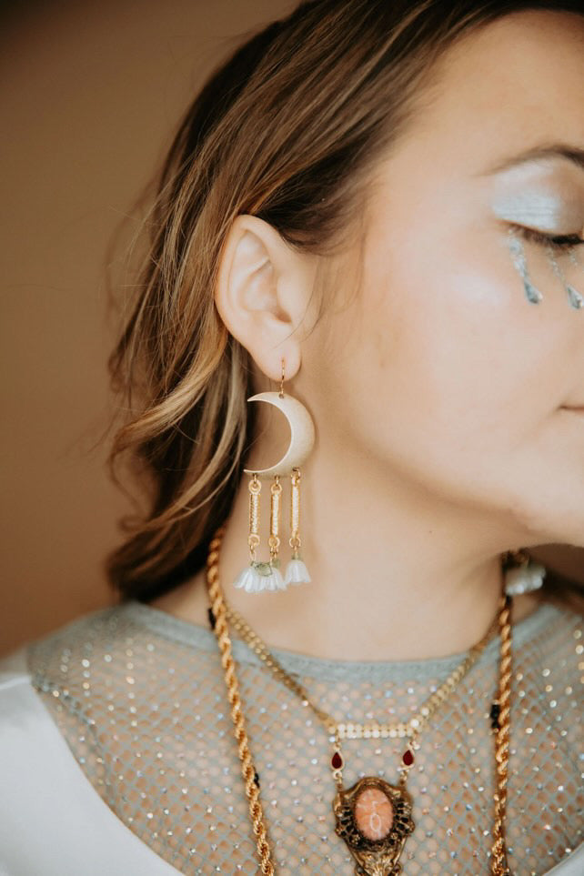 Sisters of the garden earrings