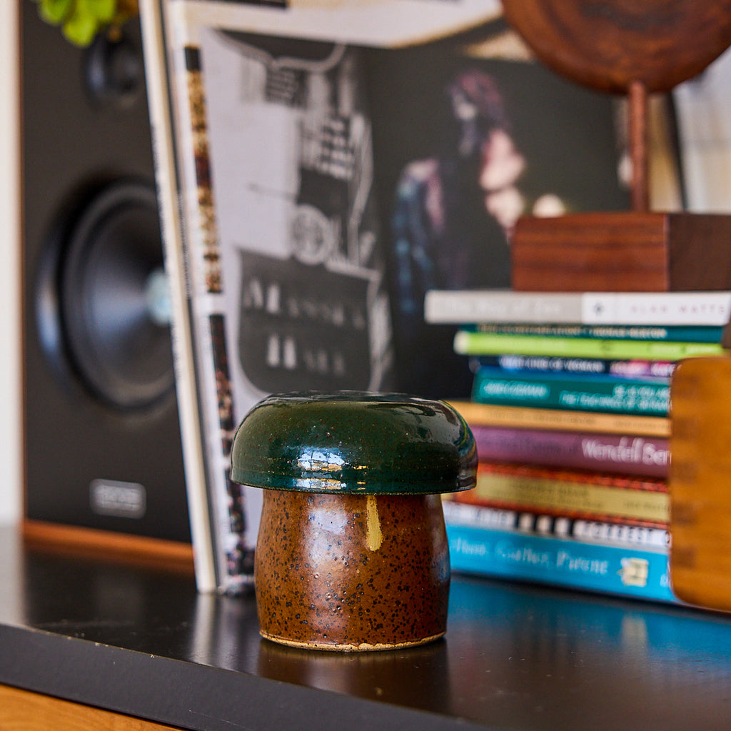 Ceramic Mushroom Crocks