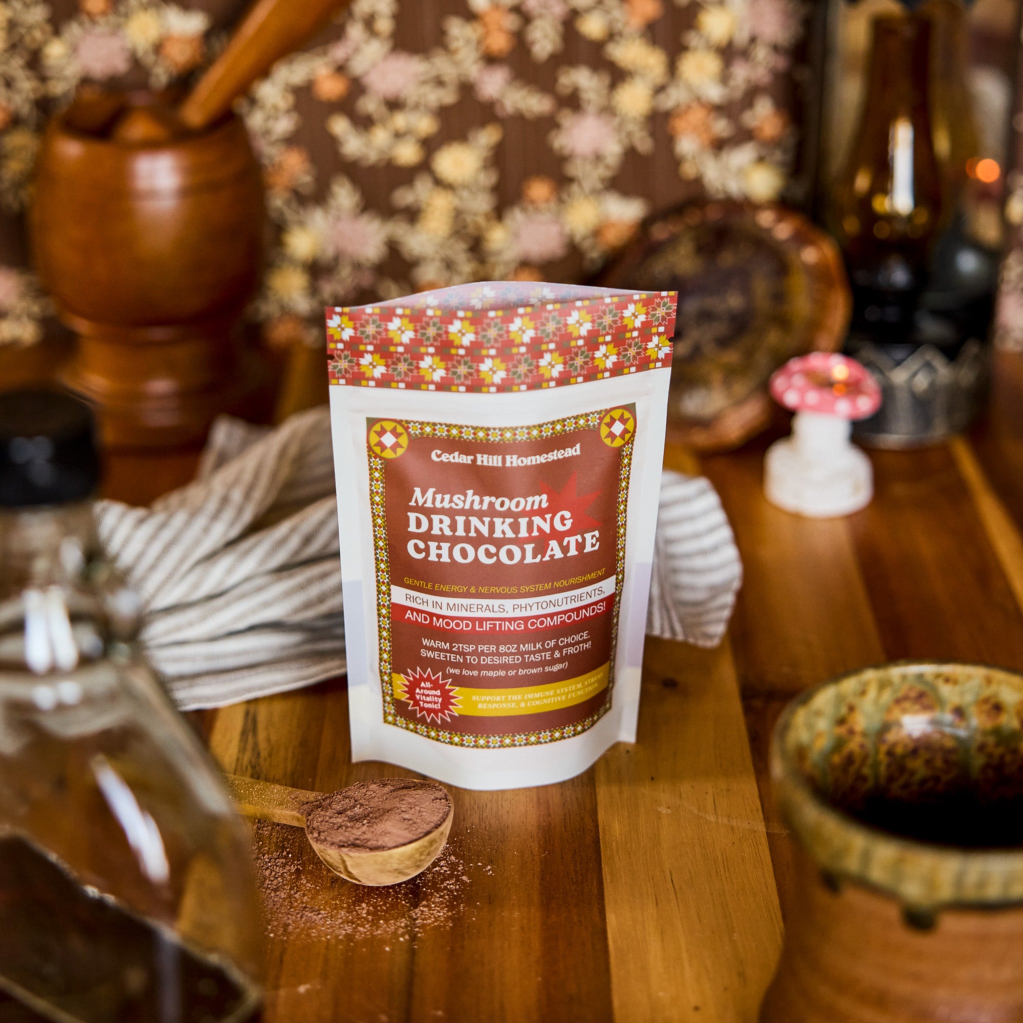 Mushroom Drinking Chocolate