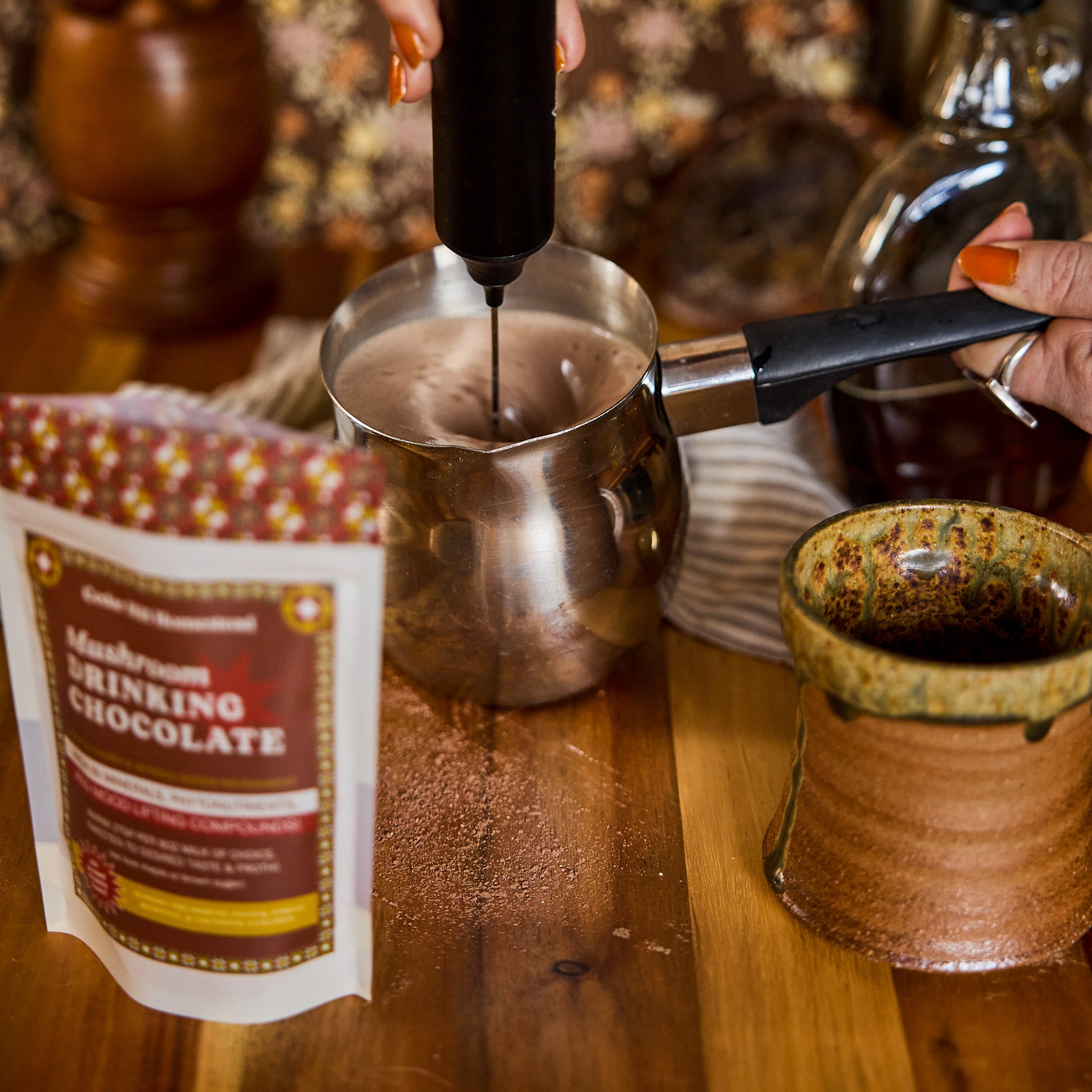 Mushroom Drinking Chocolate