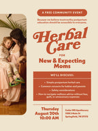 Herbal Care for New & Expecting Moms Class