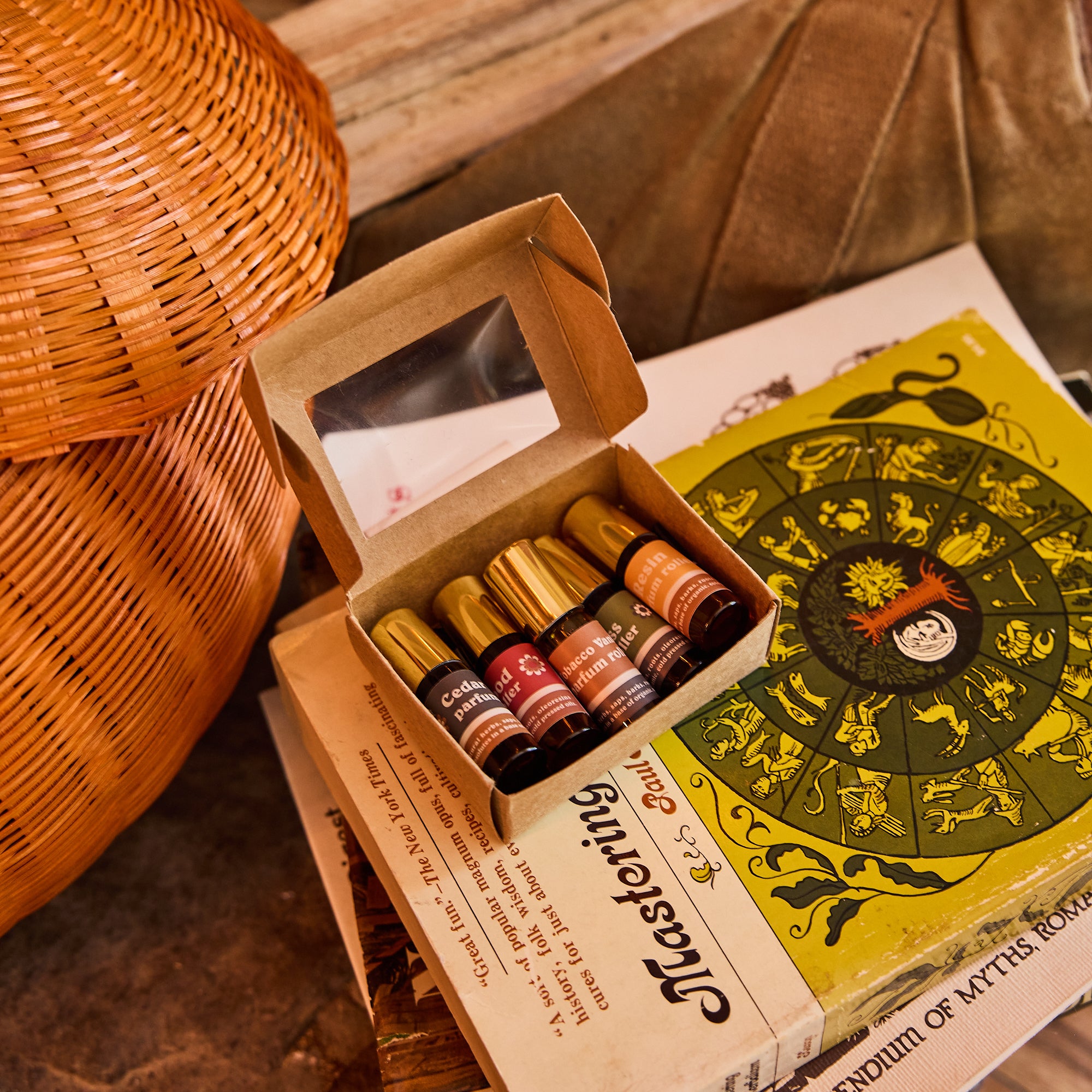 Cedar Spice Perfume Roller