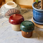 Ceramic Mushroom Crocks