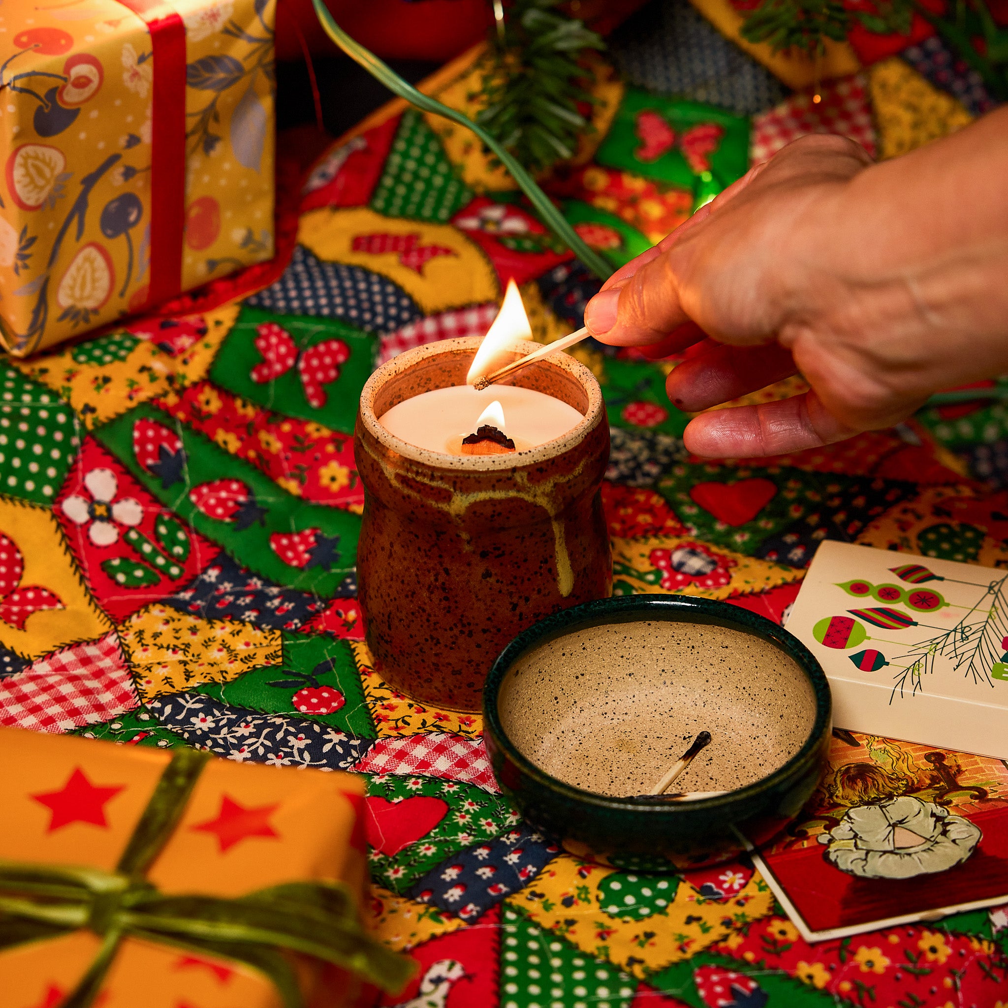 Ceramic Mushroom Crocks