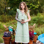 The Margo Nightgown in Seafoam