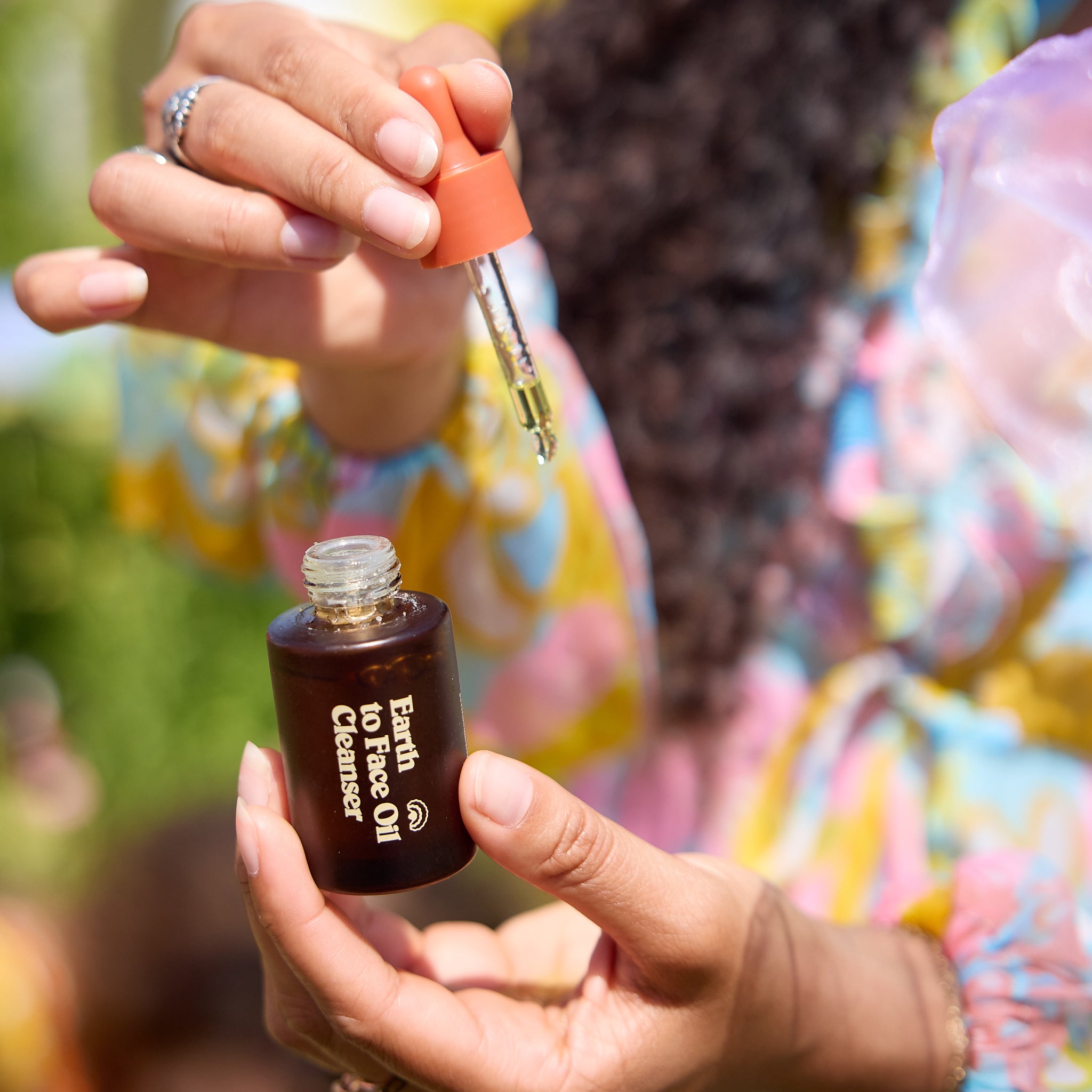 Earth to Face Oil Cleanser & Serum