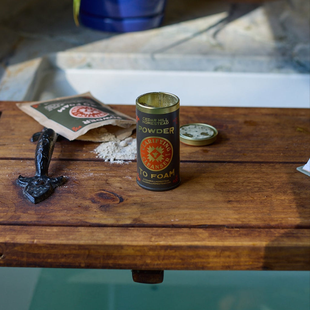 Clarifying Powder to Foam Cleanser