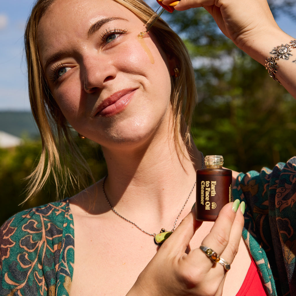 Earth to Face Oil Cleanser & Serum