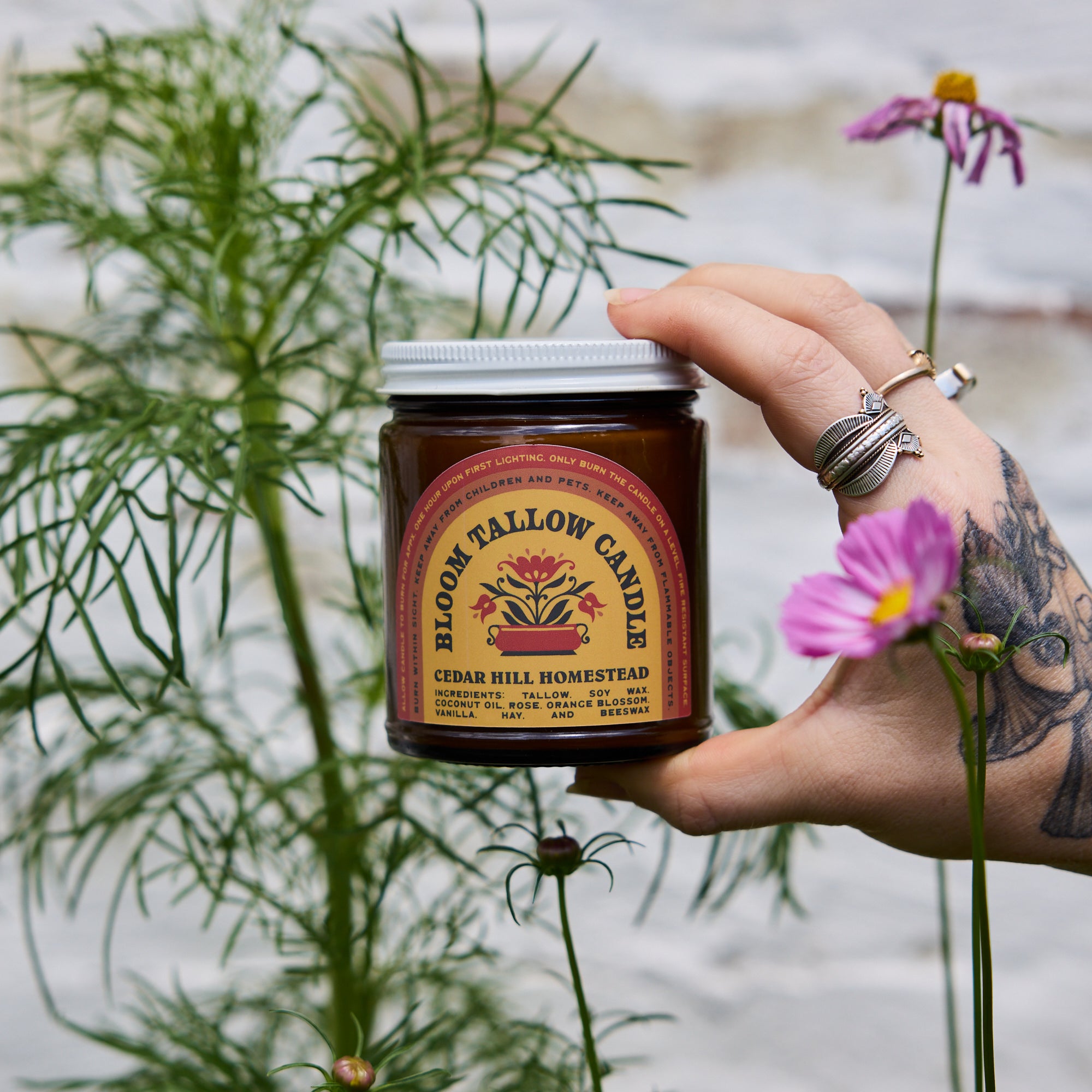 Bloom Tallow Candle