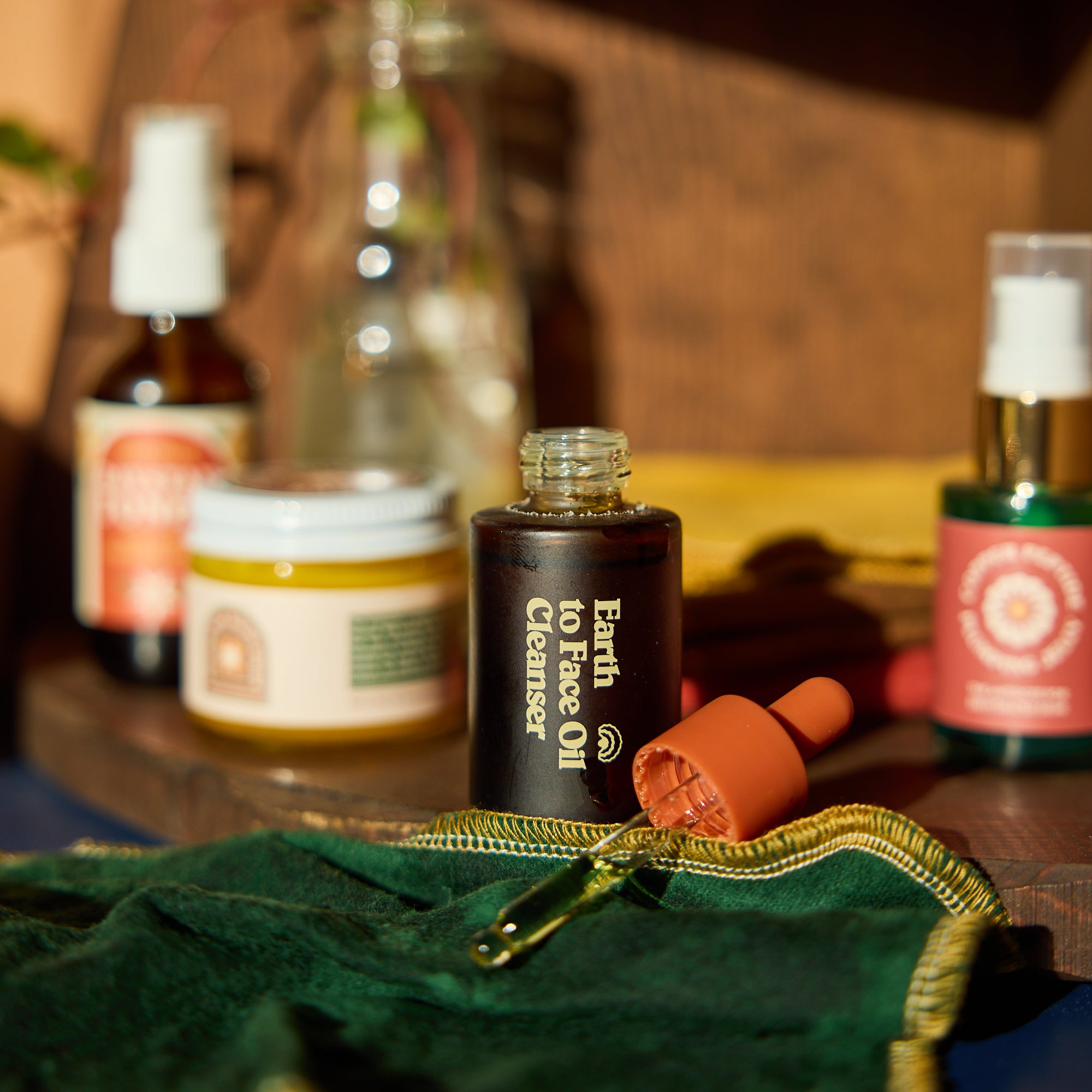 Earth to Face Oil Cleanser & Serum