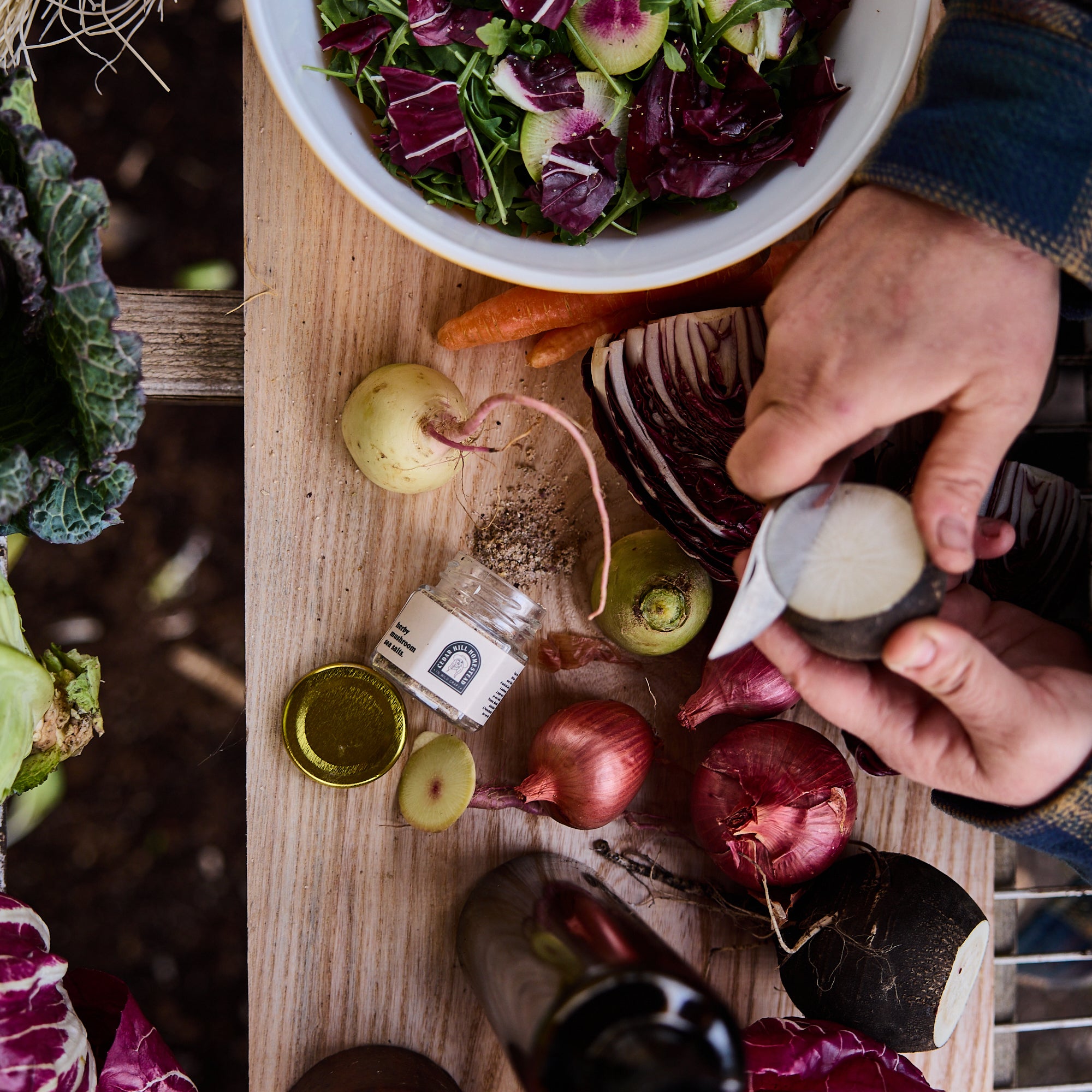 Herby Mushroom Salts