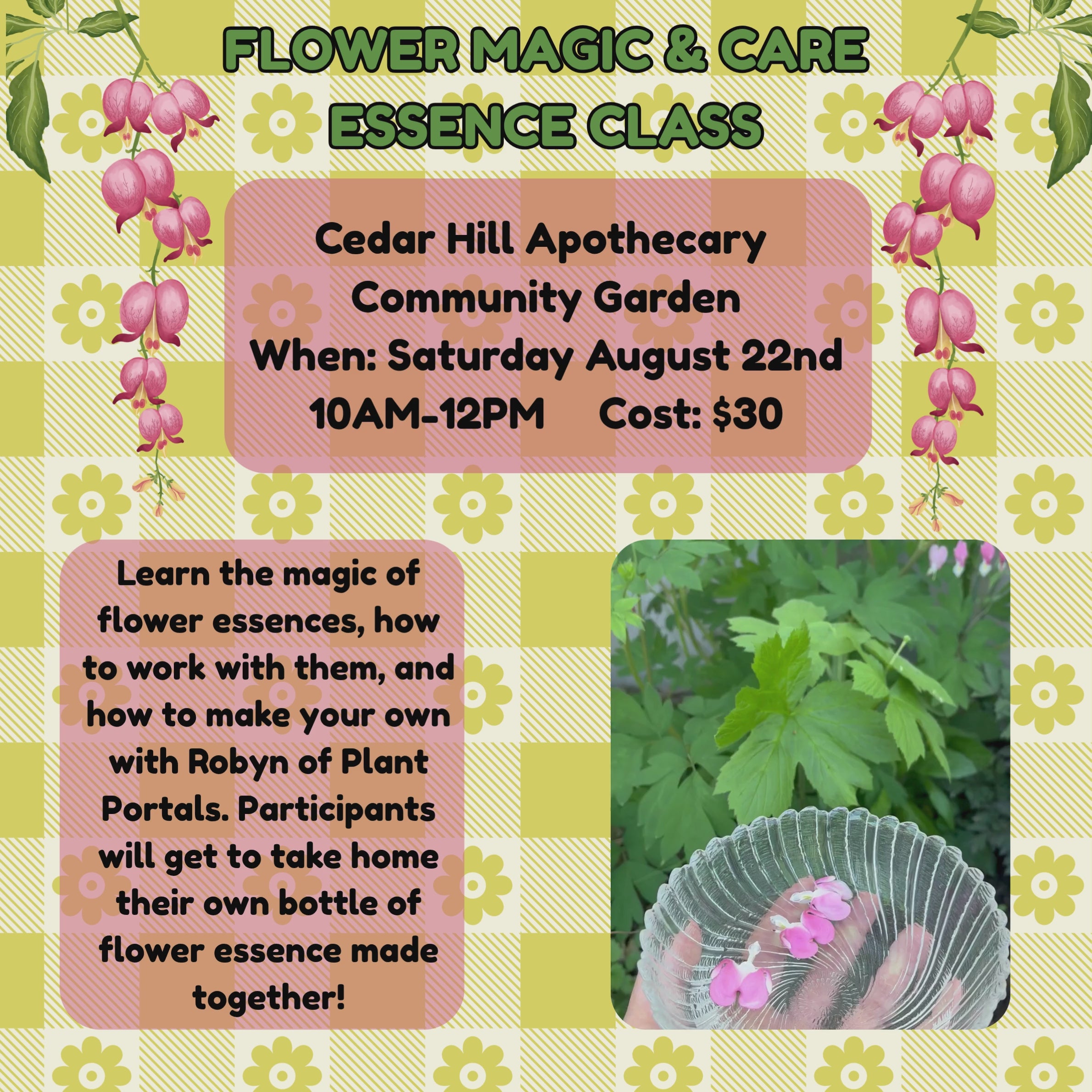 Flower Magic & Care Essence Class