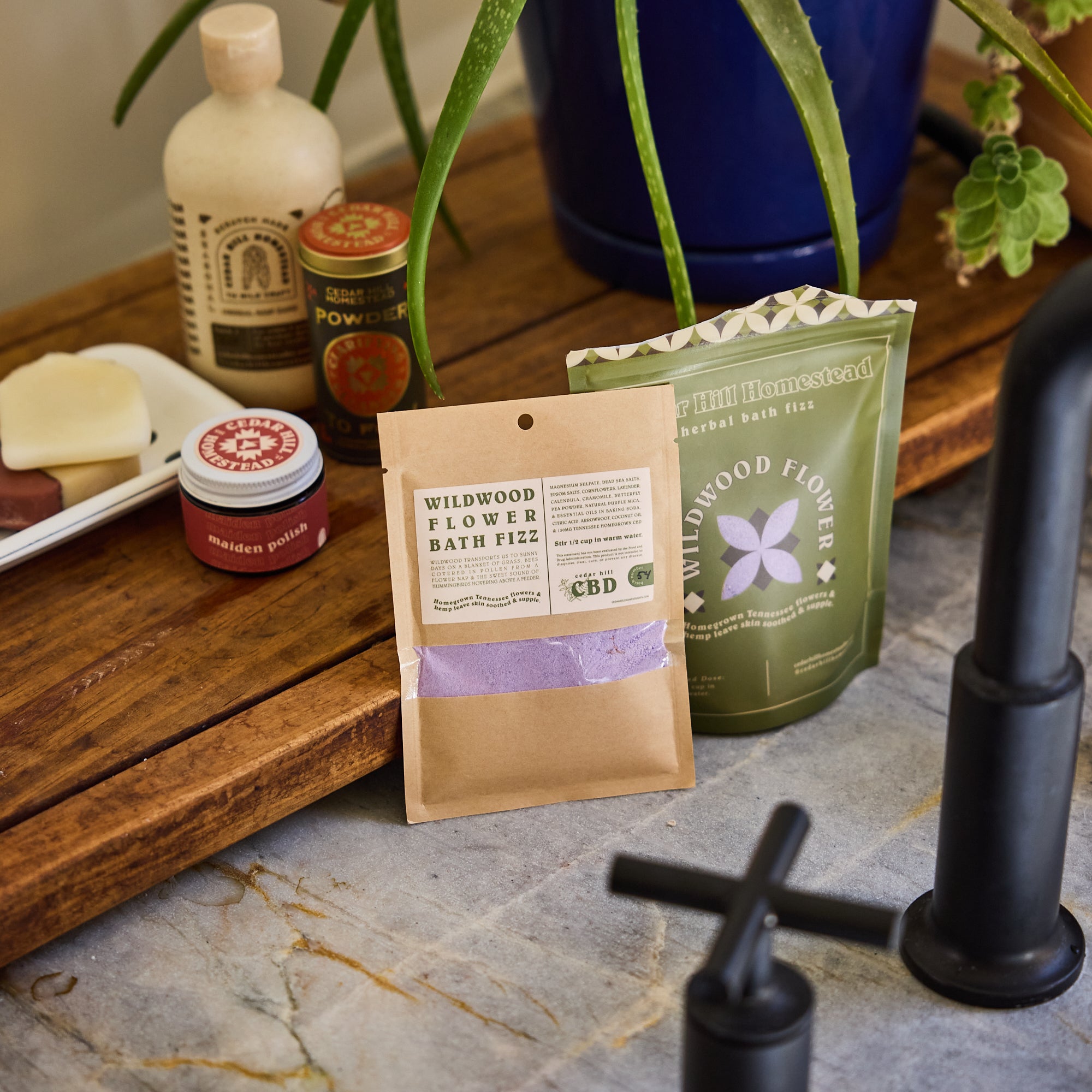Wildwood Flower Bath Fizz