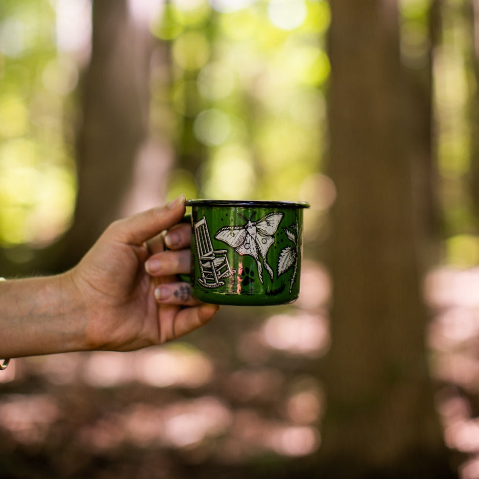 Heart of Appalachia Enamel Mug