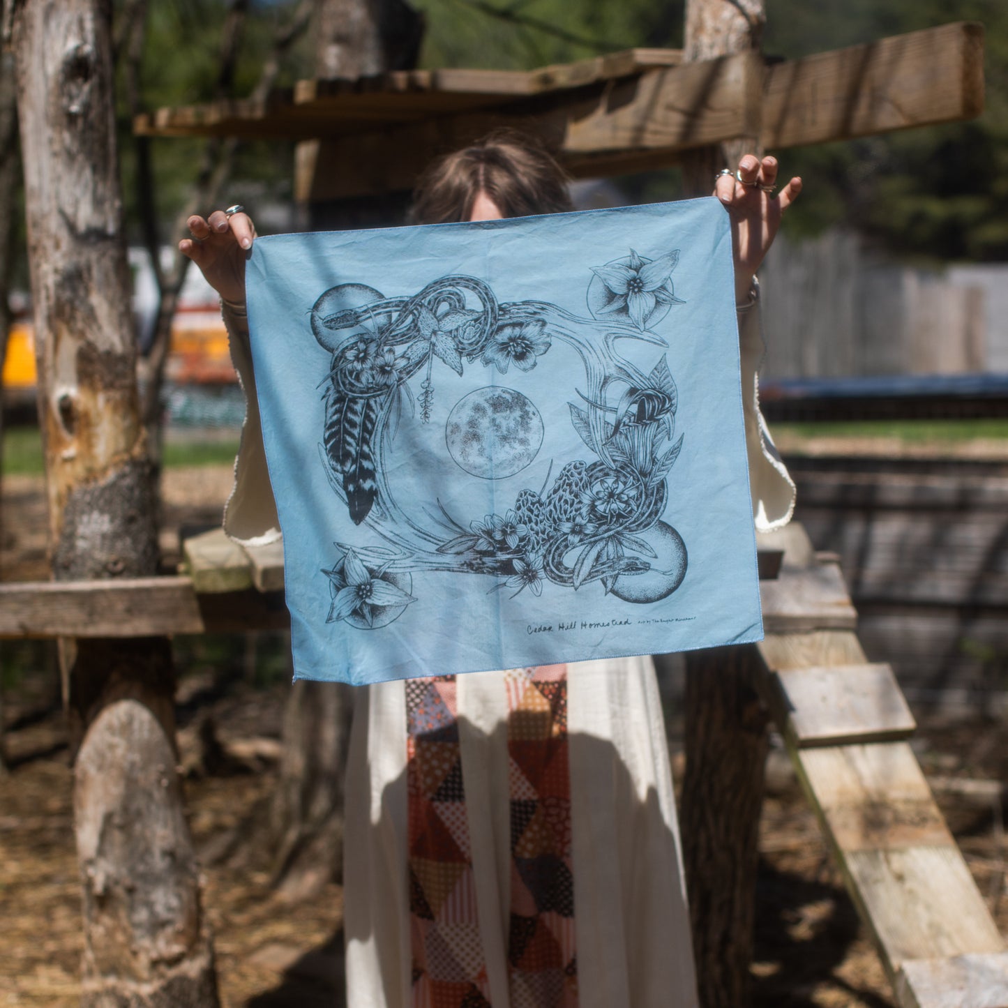 Sap Moon Altar Cloth/Bandana